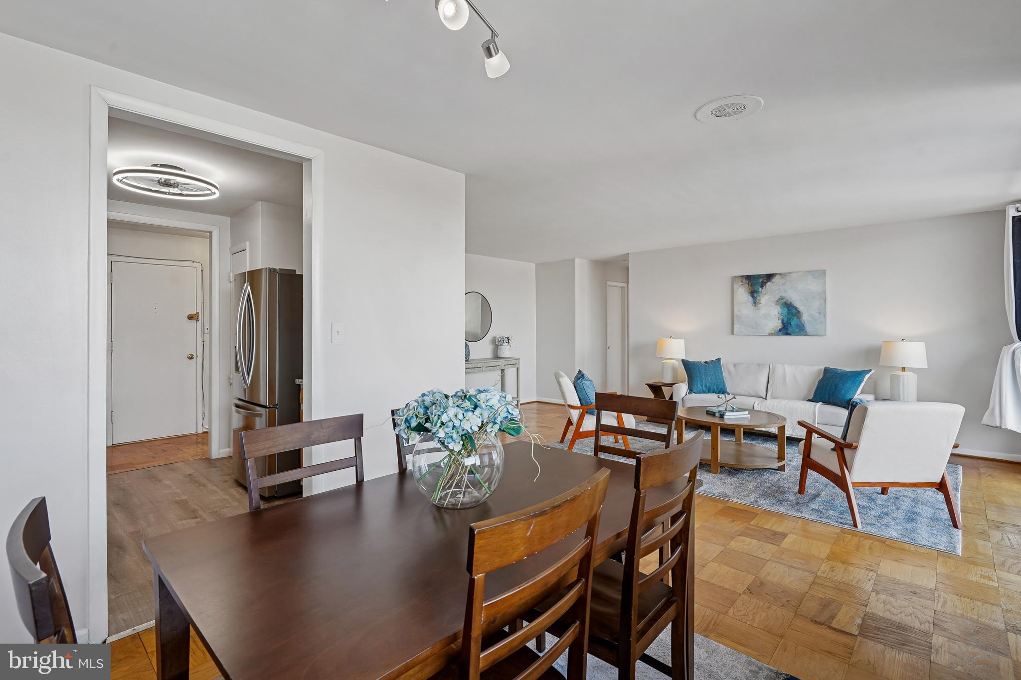 4343 Cherry Hill Road, Unit 705 Arlington, VA 22207 - Photo 14 of 38 a view of a dining room with furniture