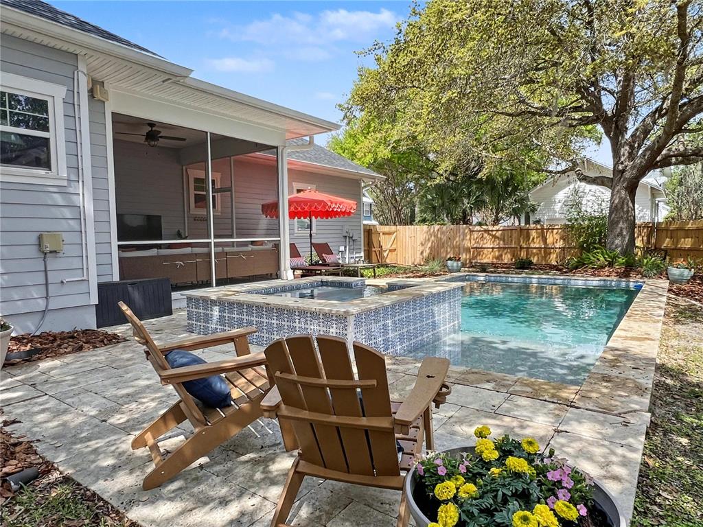 12912 Southwest 3rd Place Newberry, FL 32669 - Photo 34 of 38 a view of a swimming pool with a patio