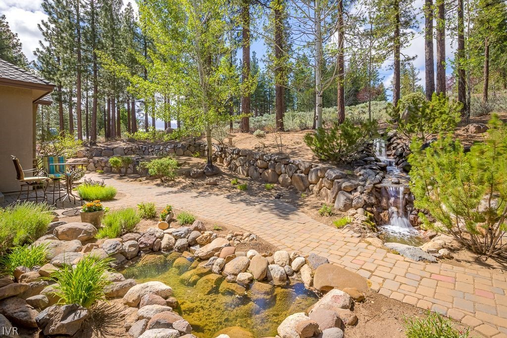4575 Joy Lake Road Reno, NV 89511 - Photo 3 of 24 Water Feature on way into Front Door