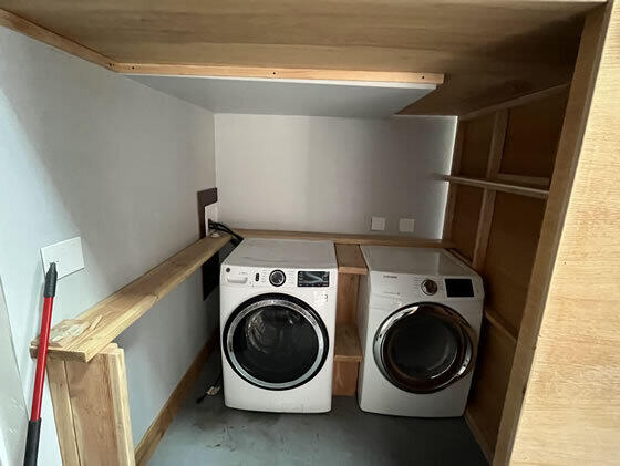 1550 Barbara Road Redding, CA 96003 - Photo 47 of 50 a utility room with dryer and washer