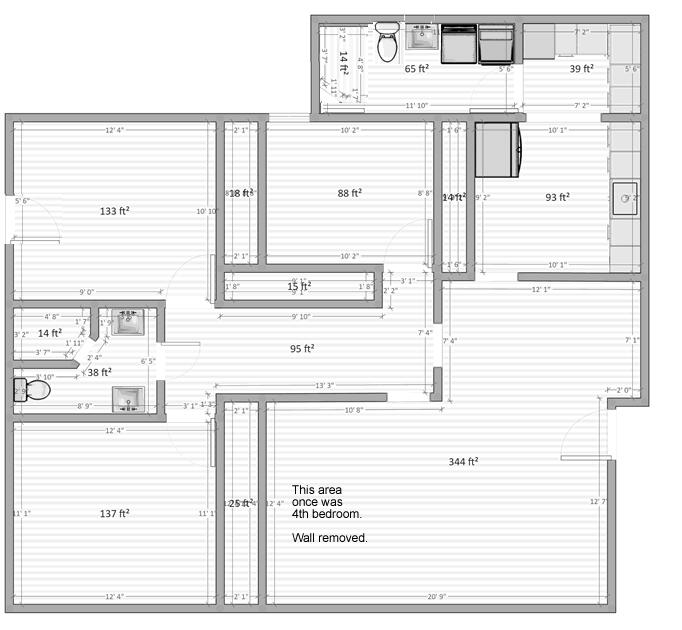 1550 Barbara Road Redding, CA 96003 - Photo 49 of 50 Main House Floorplan