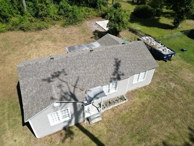 a view of a wooden bridge