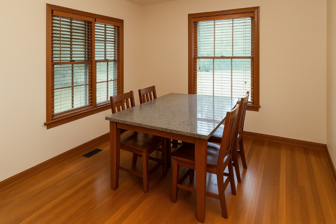 1205 Palo Duro Road Austin, TX 78757 - Photo 9 of 31 a view of a dining room with furniture window and wooden floor