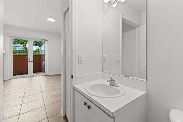 a bathroom with a sink and a toilet