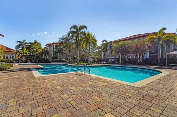 a view of outdoor space yard and swimming pool
