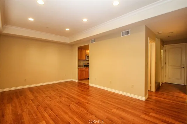 a view of empty room