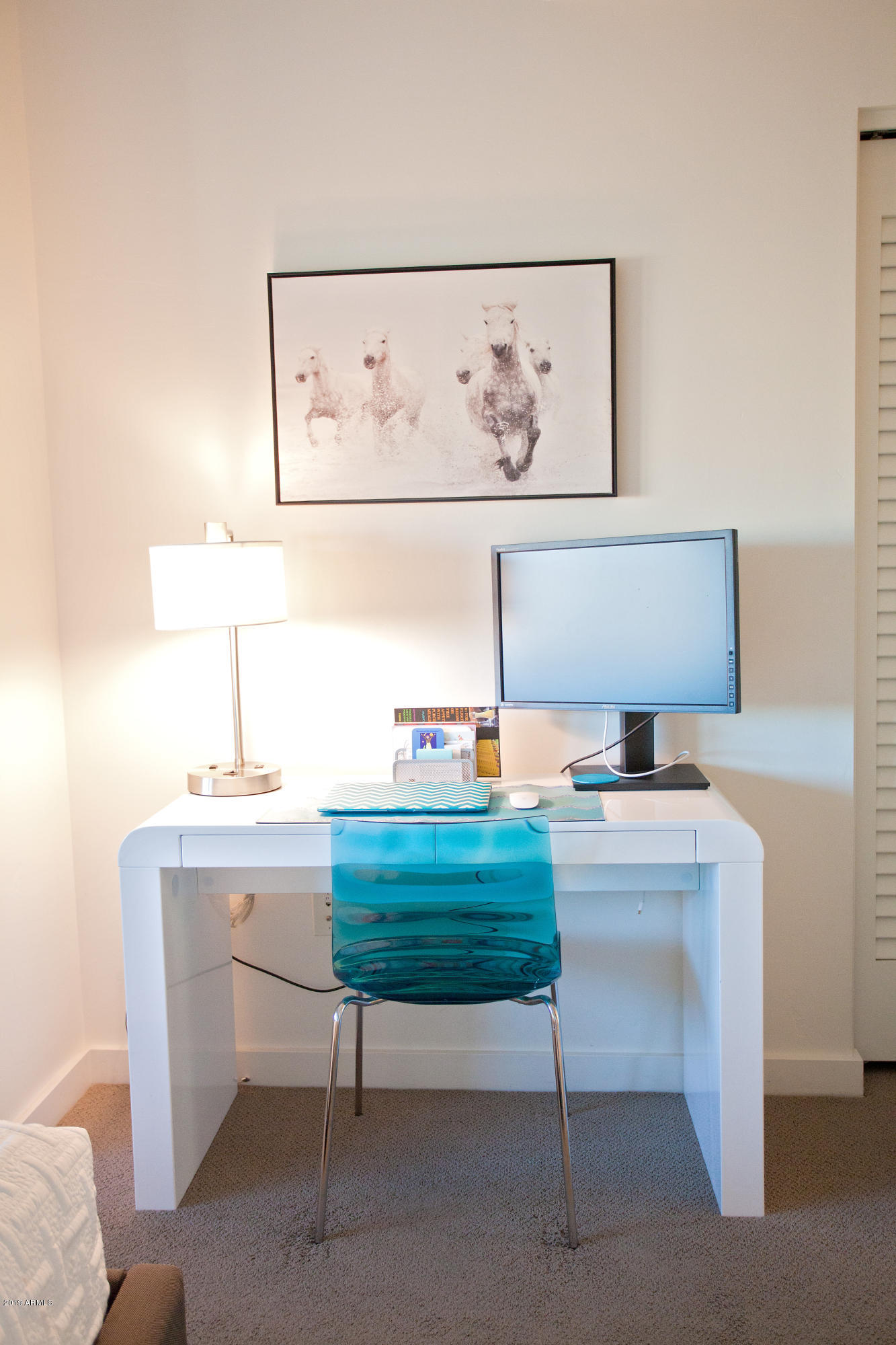310 South 4th Street, Unit 601 Phoenix, AZ 85004 - Photo 20 of 37 Desk area in guest bedroom