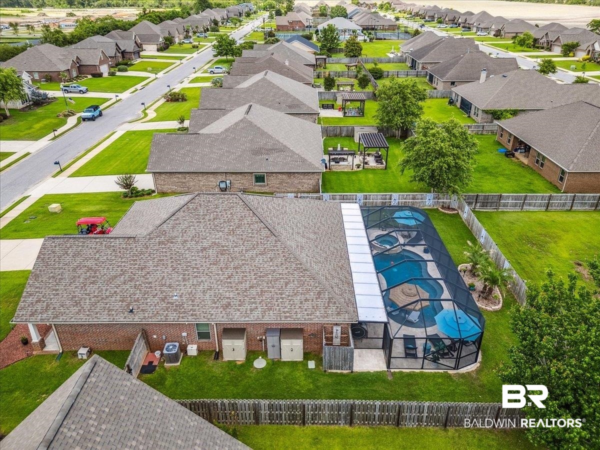 7022 Rocky Rd Loop Gulf Shores, AL 36542 - Photo 55 of 59 Aerial view of residential area