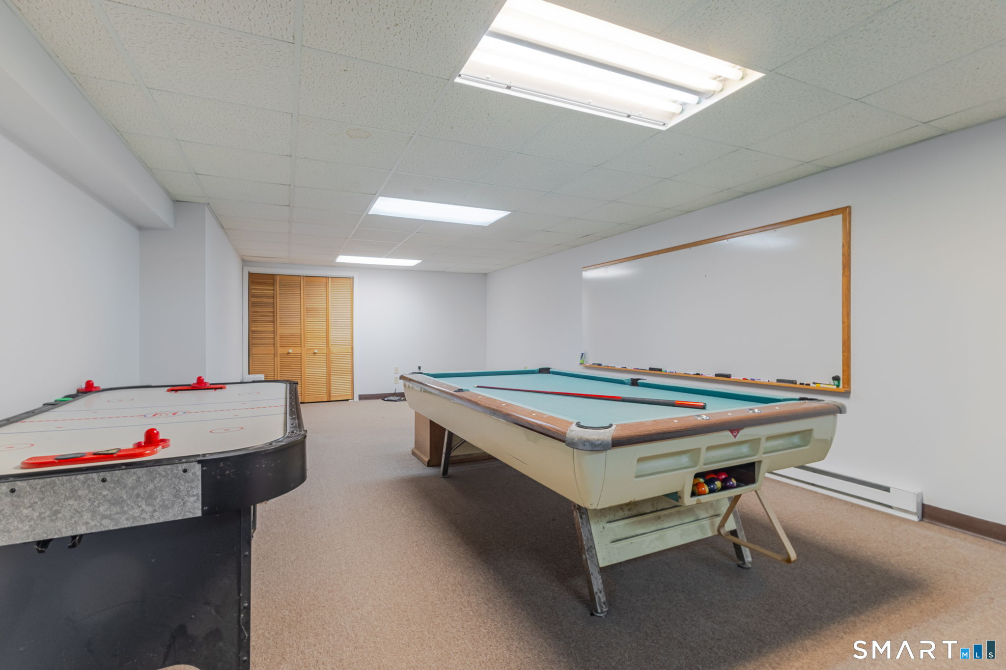 279 Old Mountain Road Southington, CT 06444 - Photo 36 of 37 a room with pool table and windows