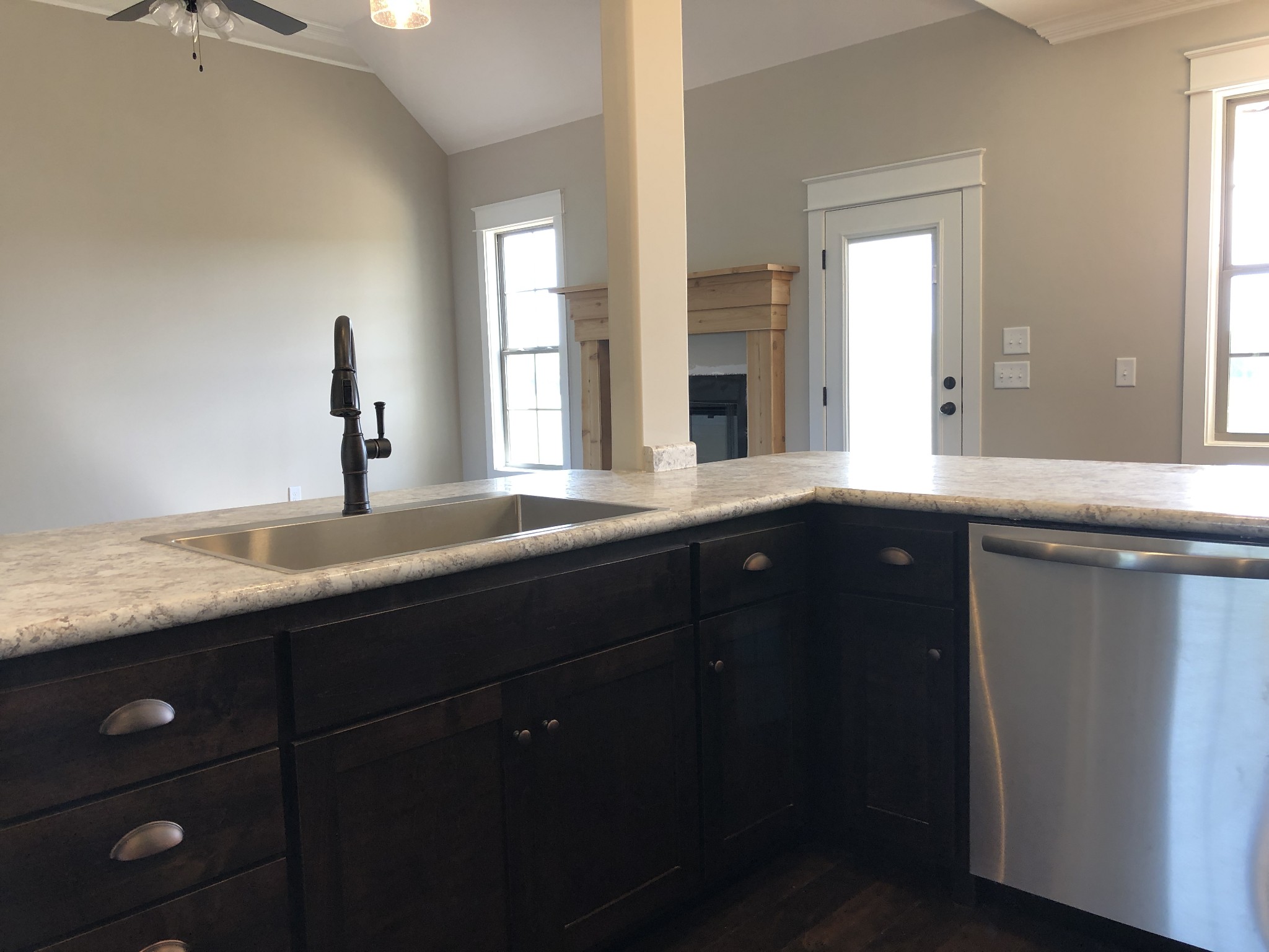 2096 Longview Road Bell Buckle, TN 37020 - Photo 9 of 27 a bathroom with a granite countertop sink vanity and mirror