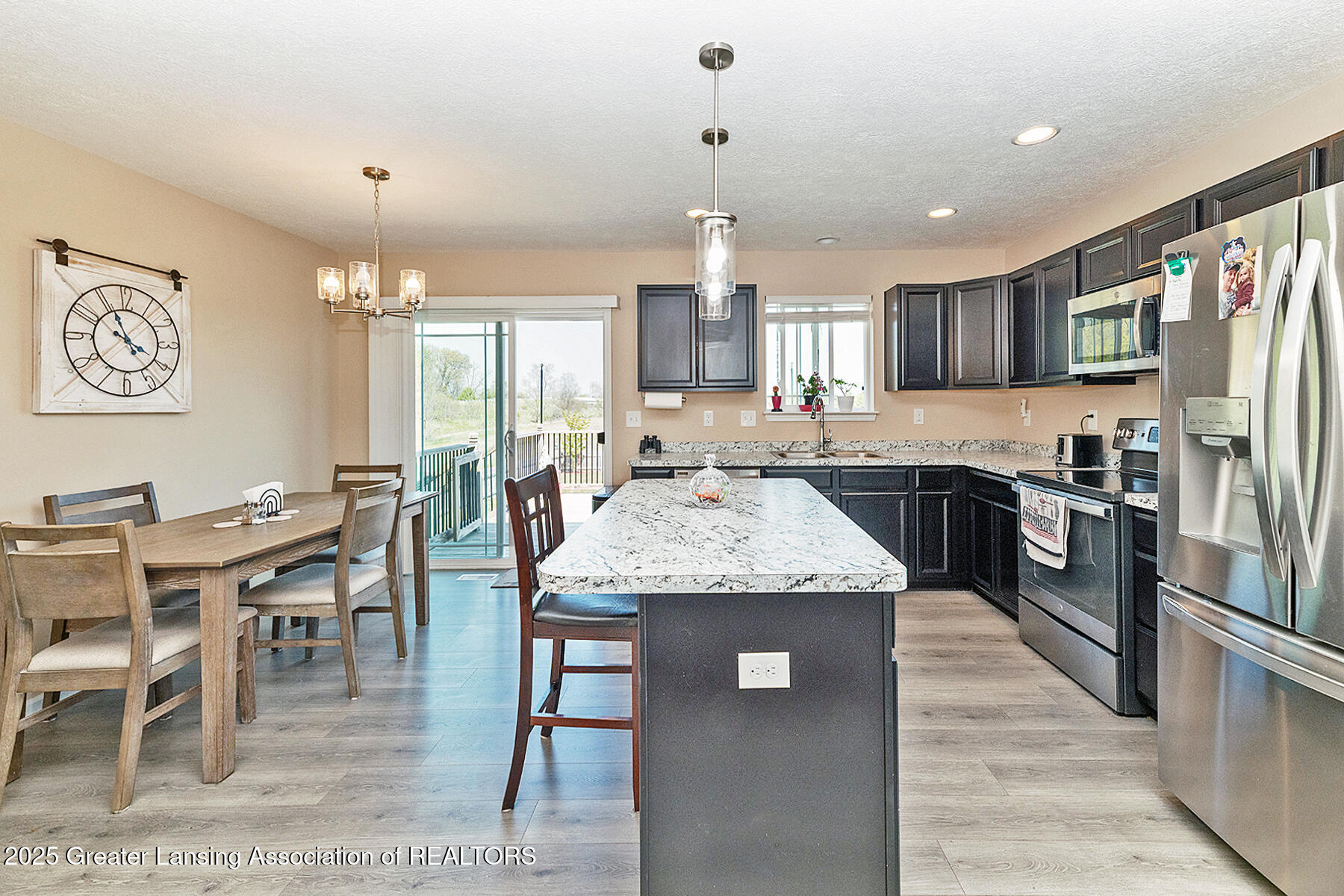 12045 Wood Road Dewitt, MI 48820 - Photo 8 of 29 Kitche and Dining Area