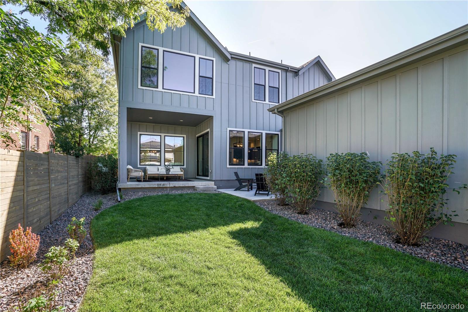1067 South Cook Street Denver, CO 80209 - Photo 32 of 35 a view of a back yard of the house