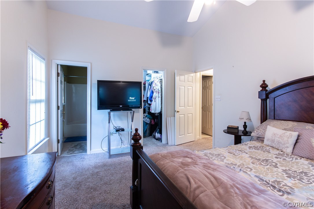 4908 Logswood Road Chesterfield, VA 23832 - Photo 18 of 19 MASTER BEDROOM WITH VAULTED CEILINGS