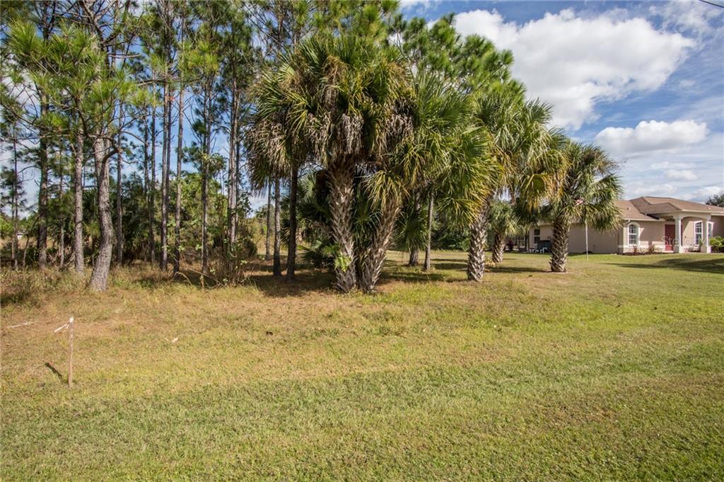 6612 Deer Run Road North Port, FL 34291 - Photo 22 of 25 Plenty of space to the left of the house