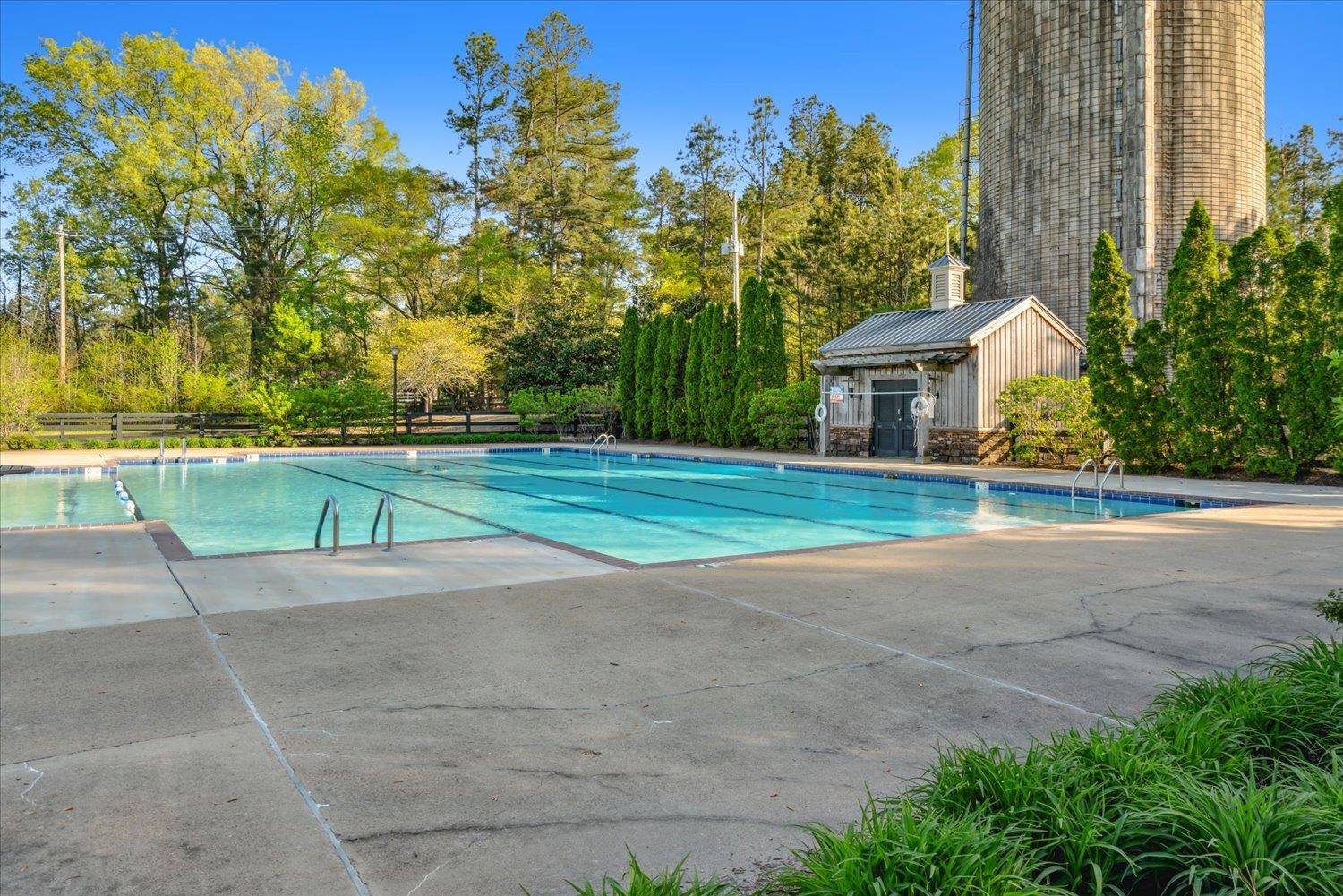12600 Miss Cloud Road Collierville, TN 38017 - Photo 38 of 40 Community pool with fence and a patio area