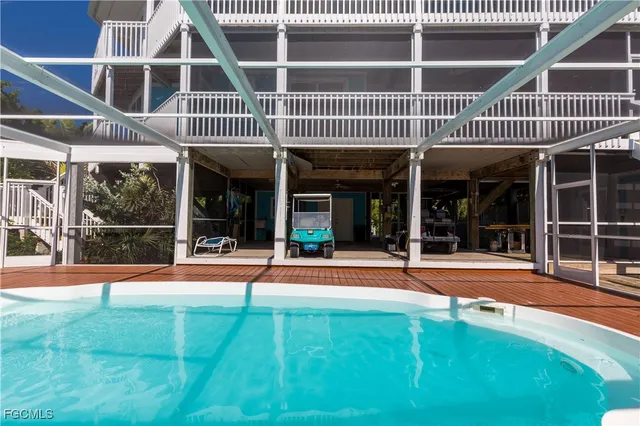 a view of a lobby with a floor to ceiling window and a floor to ceiling window