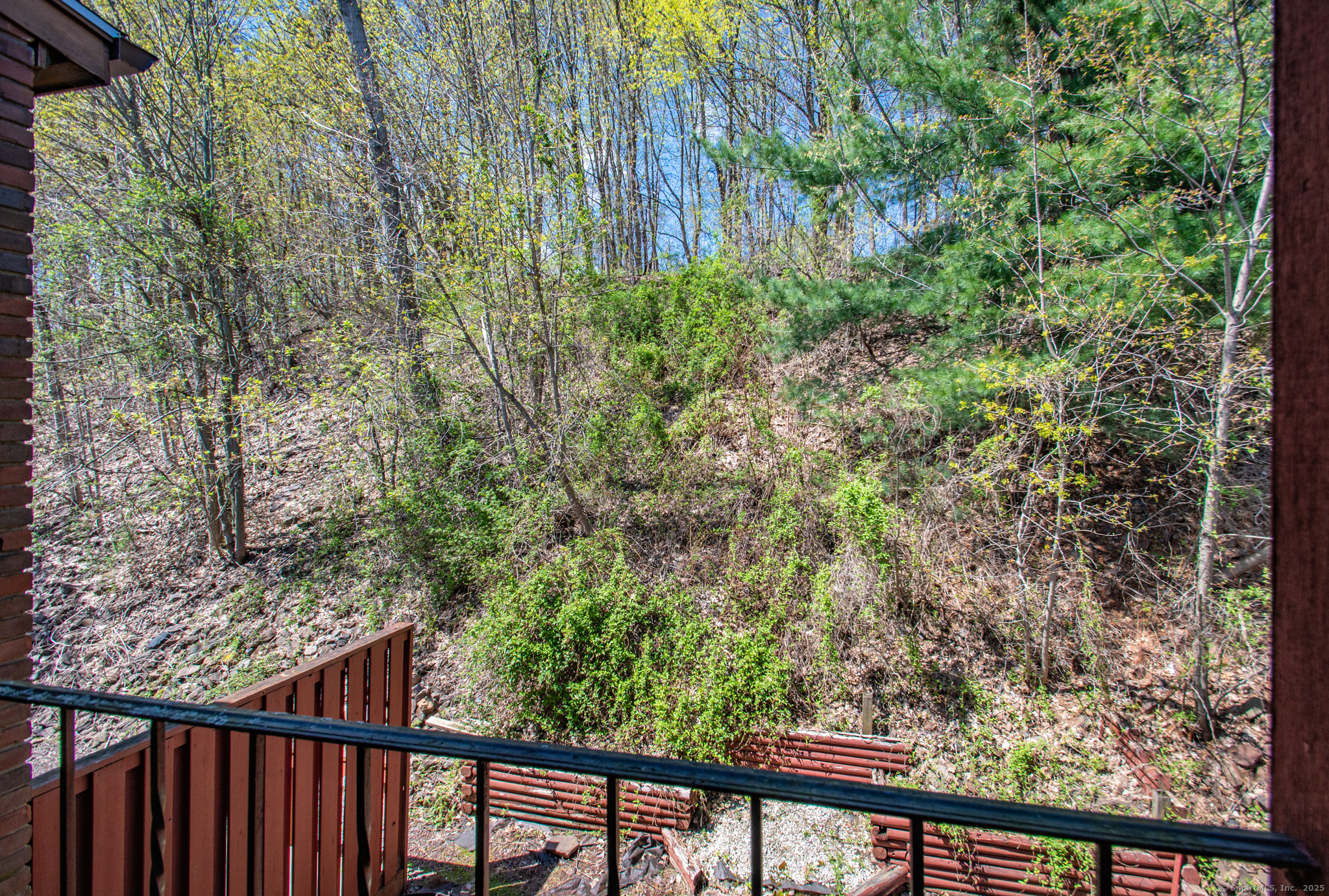 184 Gravel Street, Unit 26 Meriden, CT 06450 - Photo 21 of 27 a view of a forest from balcony