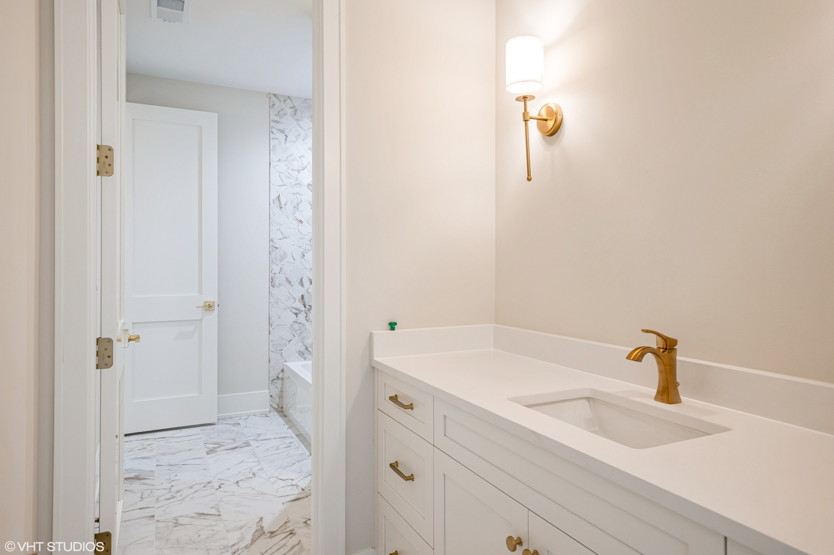 5903 Timber Trails Boulevard Western Springs, IL 60558 - Photo 20 of 30 a bathroom with a sink and a mirror