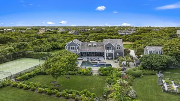 a view of a city with tall buildings