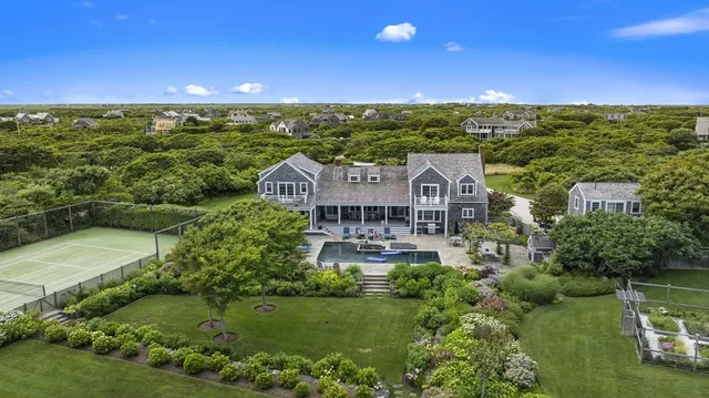 a view of a city with tall buildings