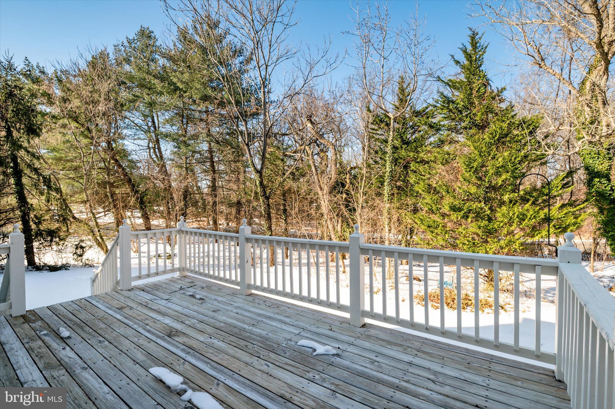 303 Pytchley Run Annapolis, MD 21403 - Photo 11 of 42 a view of backyard with wooden floor and fence