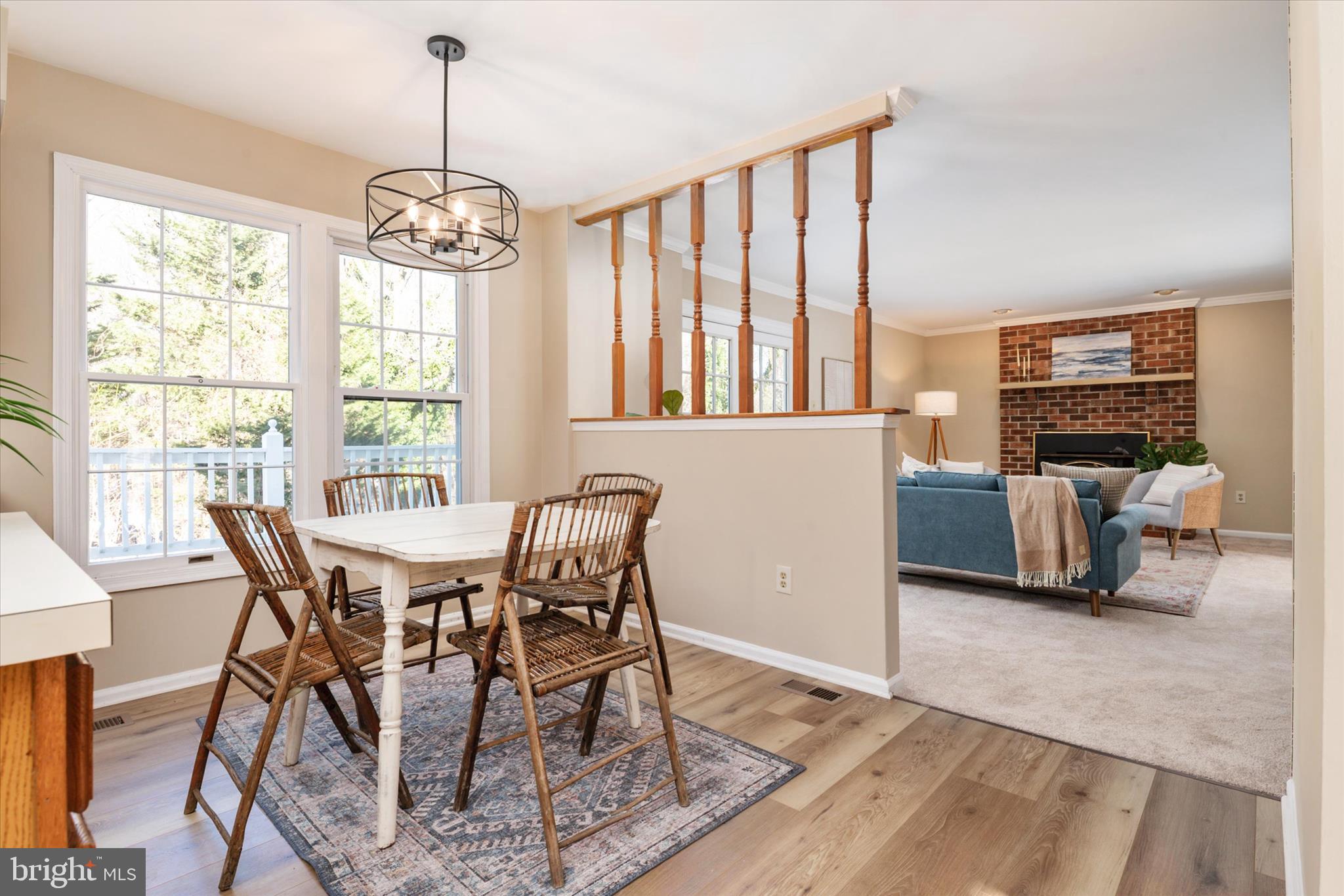 303 Pytchley Run Annapolis, MD 21403 - Photo 15 of 42 a view of a dining room with furniture window and outside view