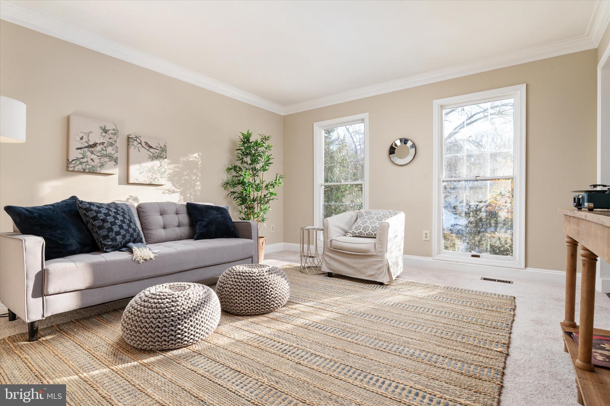 303 Pytchley Run Annapolis, MD 21403 - Photo 8 of 42 a living room with furniture and a large window