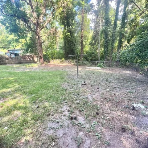 a view of outdoor space with trees