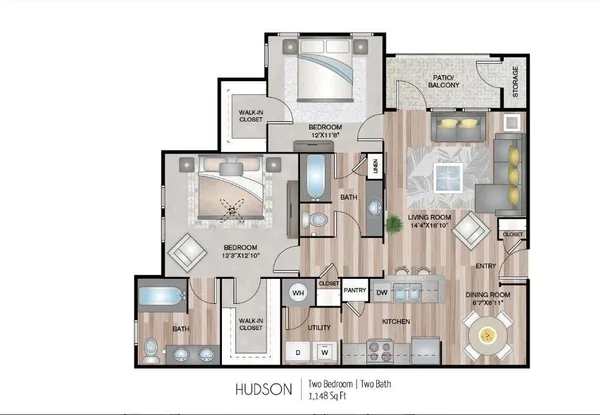 a black and white photo of a living room