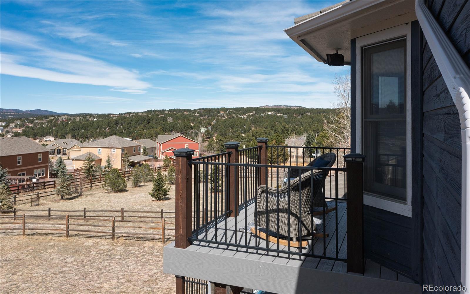 17840 New London Road Monument, CO 80132 - Photo 26 of 47 a view of a balcony with city view