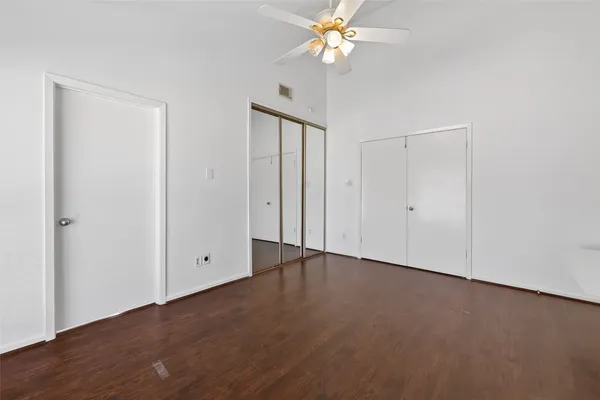 wooden floor in an empty room