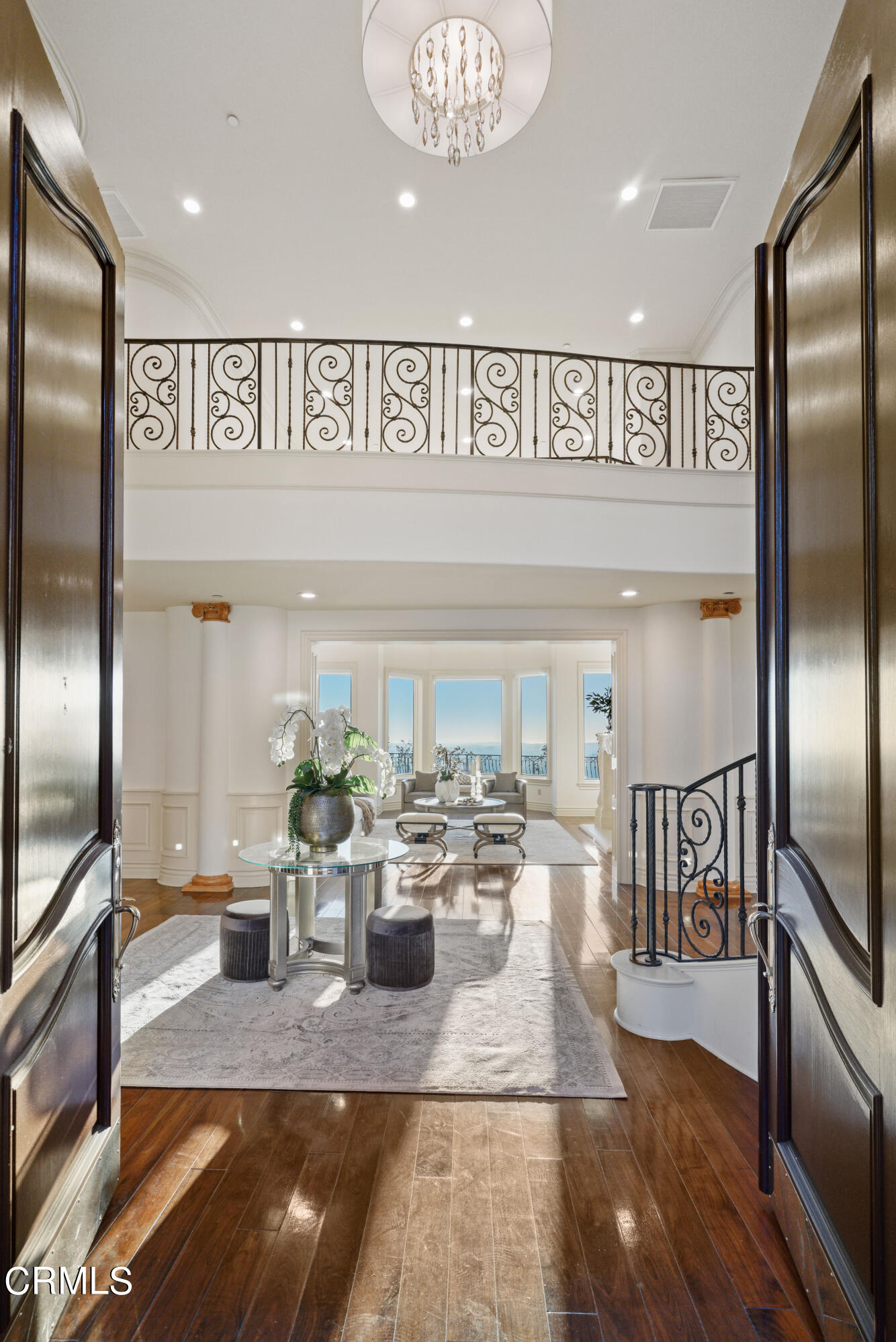 2323 Crystal Lane Pasadena, CA 91107 - Photo 11 of 72 a view of a living room and chandelier