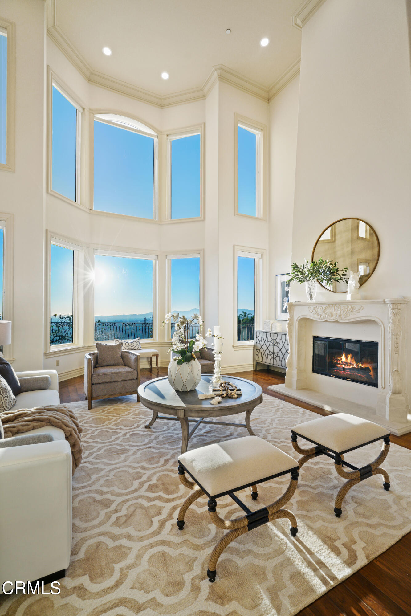 2323 Crystal Lane Pasadena, CA 91107 - Photo 14 of 72 a living room with furniture and a fireplace