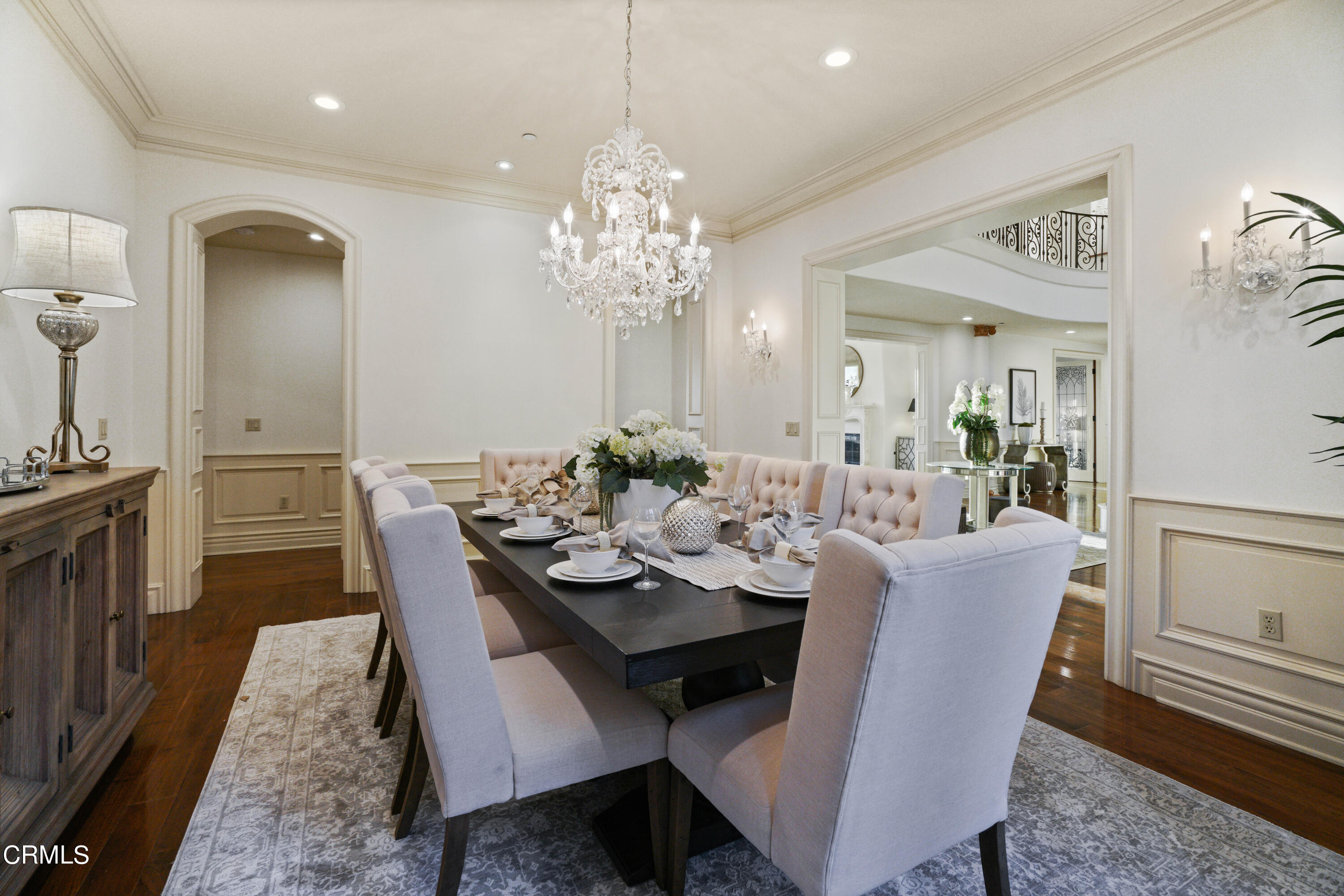 2323 Crystal Lane Pasadena, CA 91107 - Photo 17 of 72 a view of a dining room with furniture and wooden floor