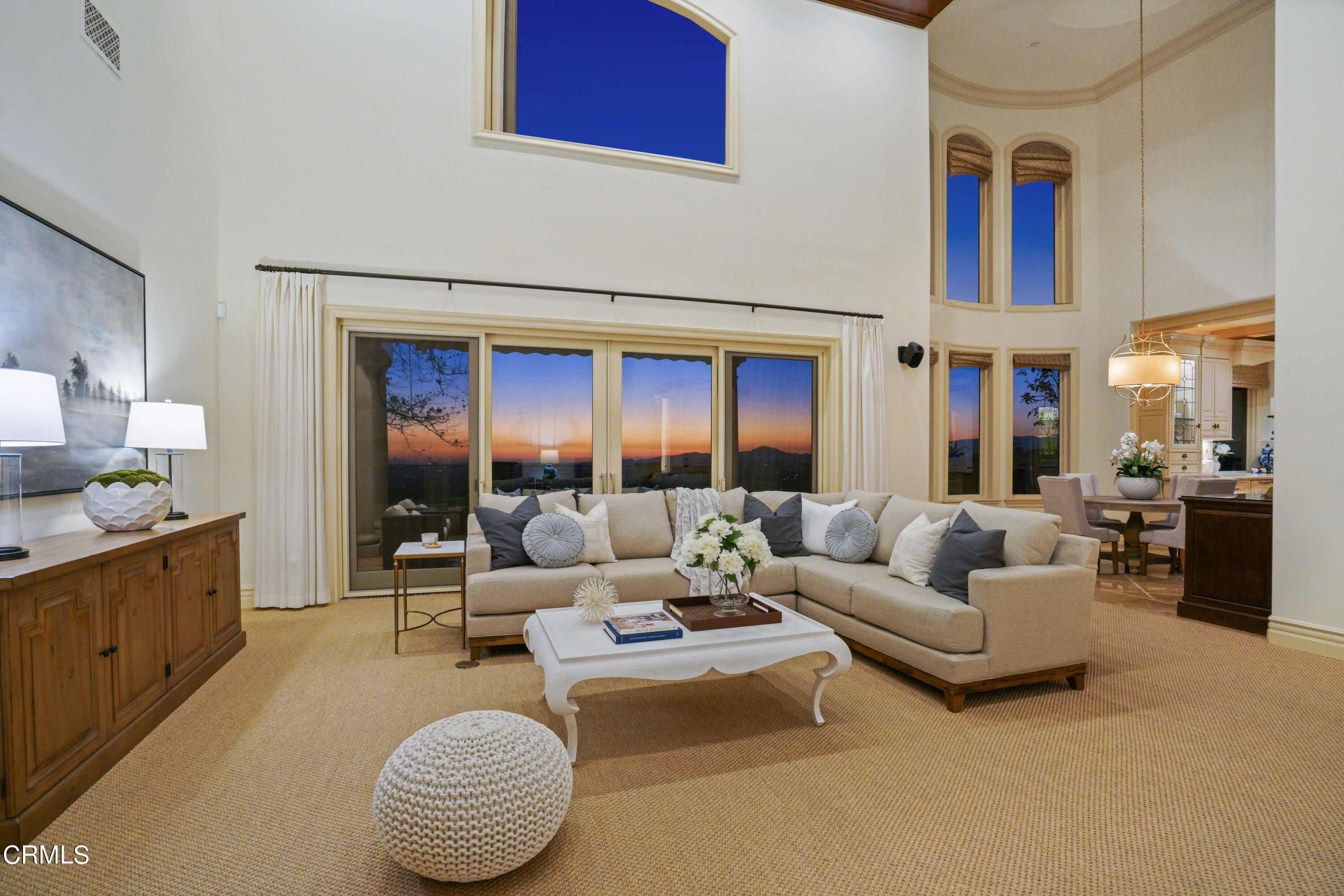 2323 Crystal Lane Pasadena, CA 91107 - Photo 30 of 72 a living room with furniture and a fireplace