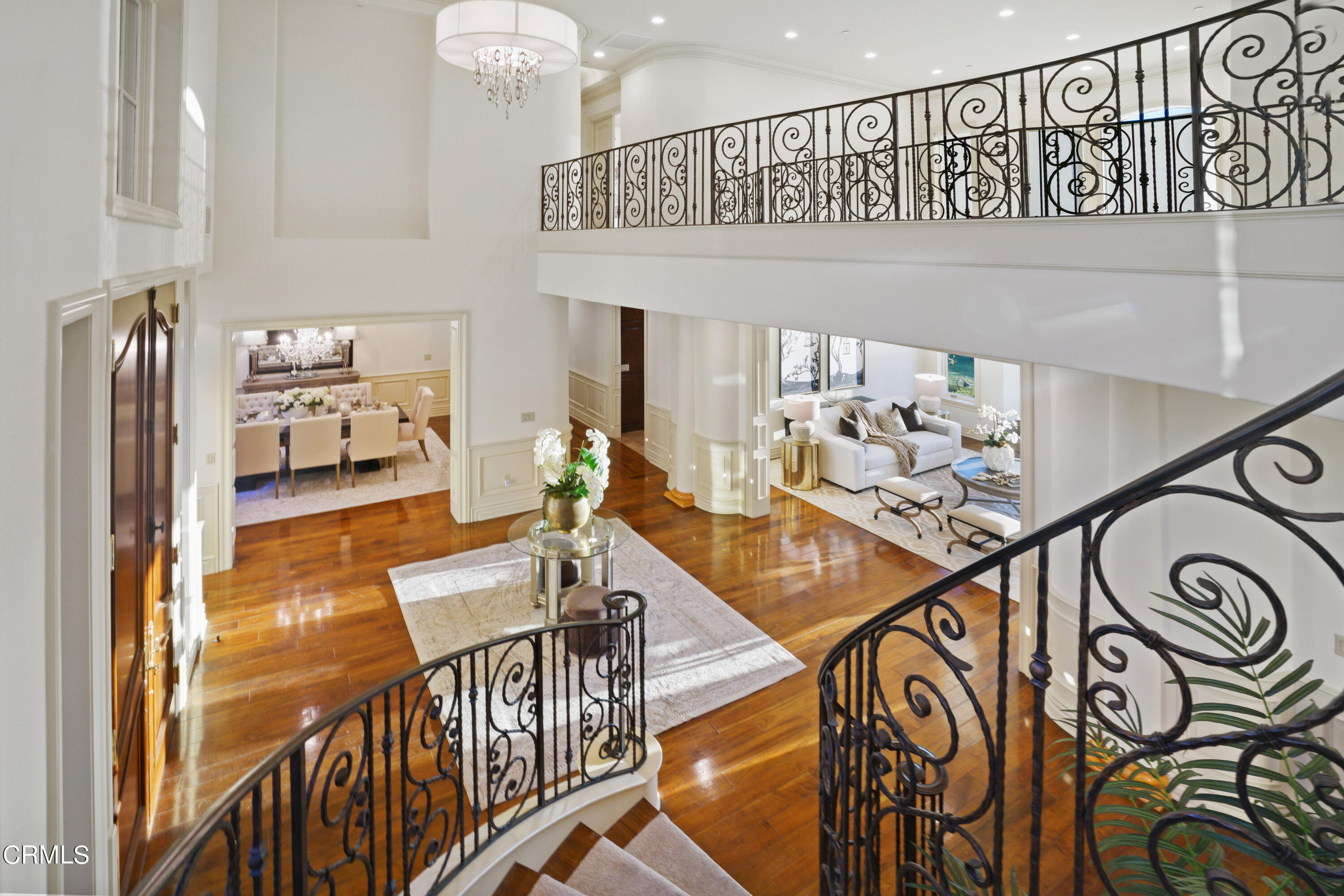 2323 Crystal Lane Pasadena, CA 91107 - Photo 41 of 72 a view of entryway and hall with dining area