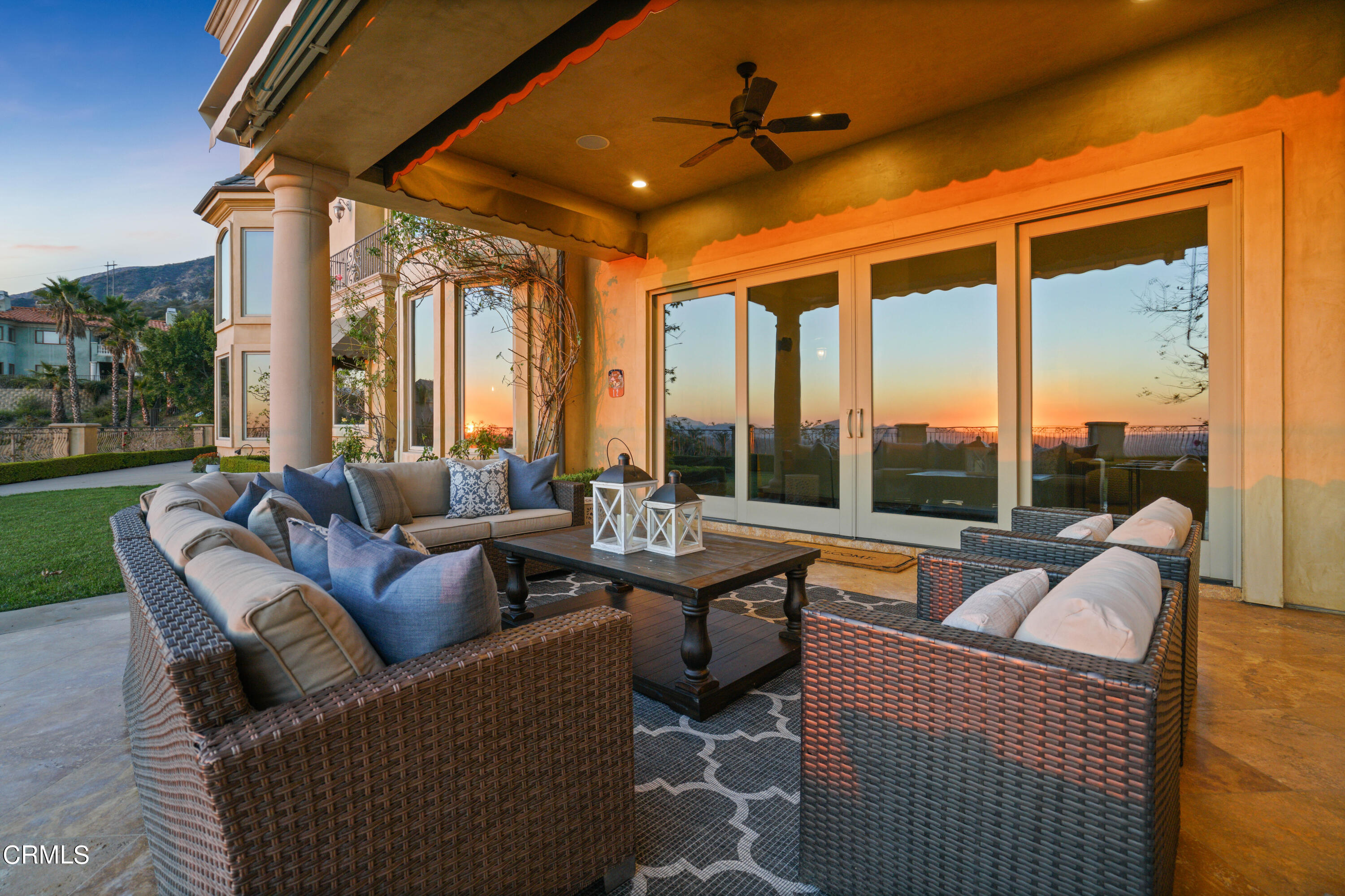 2323 Crystal Lane Pasadena, CA 91107 - Photo 57 of 72 a living room with furniture and a floor to ceiling window