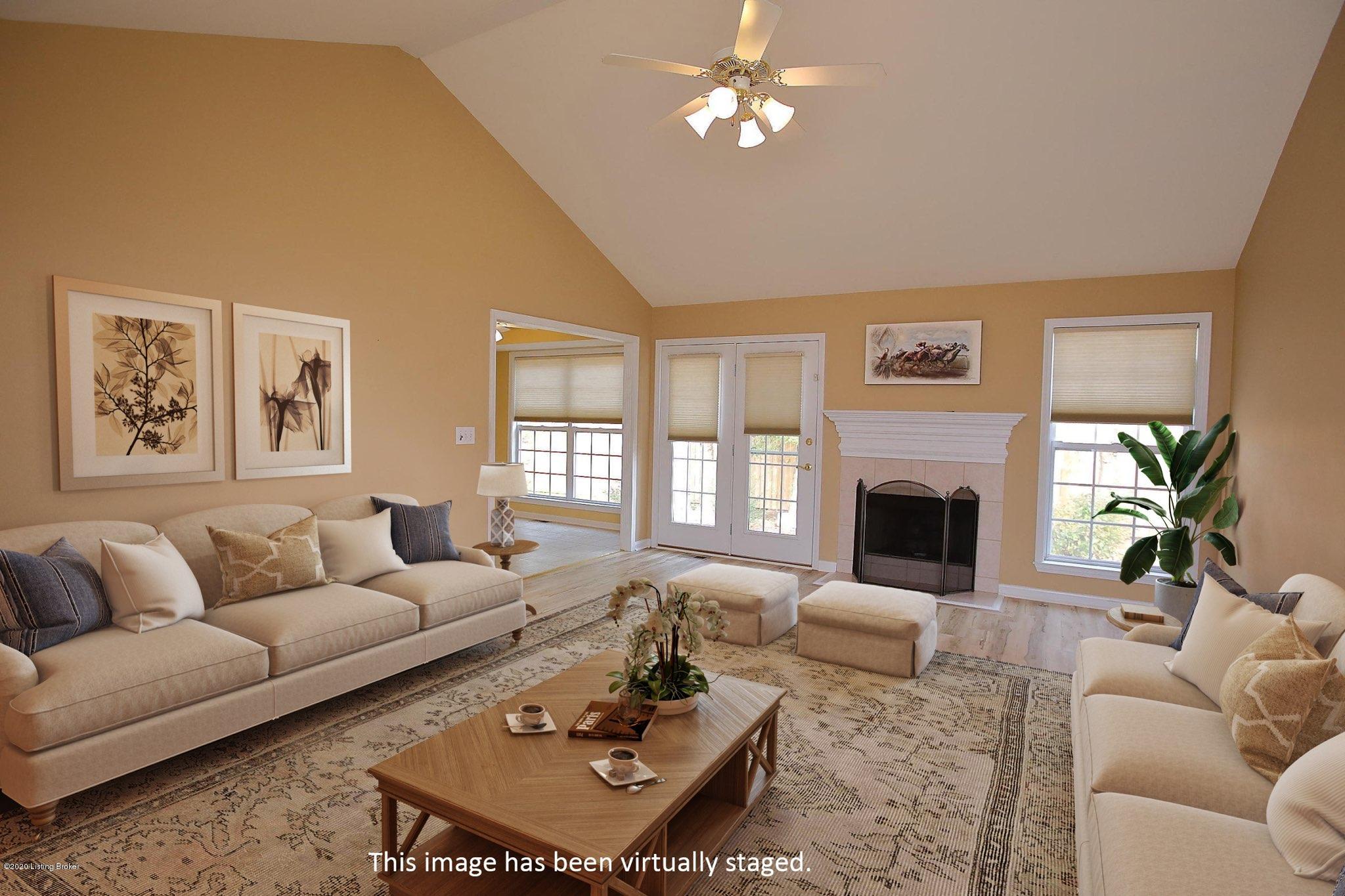 1413 Twin Ridge Road Louisville, KY 40242 - Photo 8 of 42 Great Room - Virtually Staged