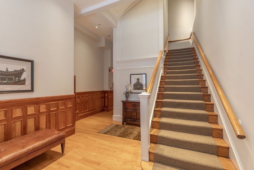 112 Beach Street, Unit 1 Boston, MA 02111 - Photo 17 of 20 a view of entryway and hall with wooden floor