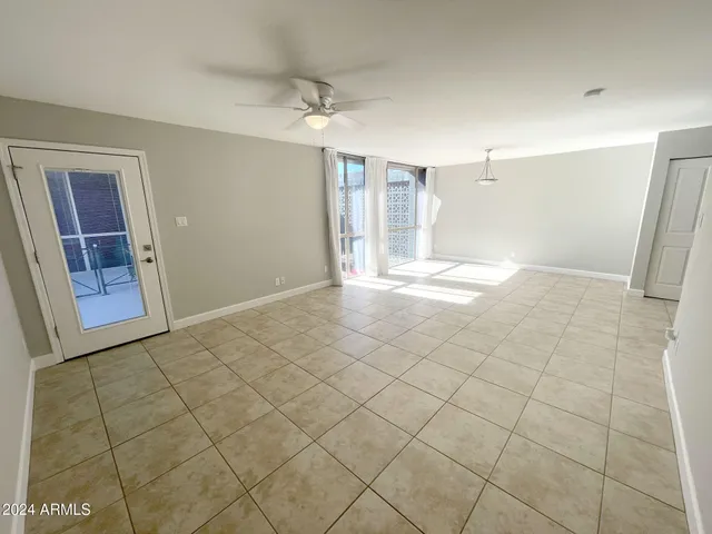 a view of empty room