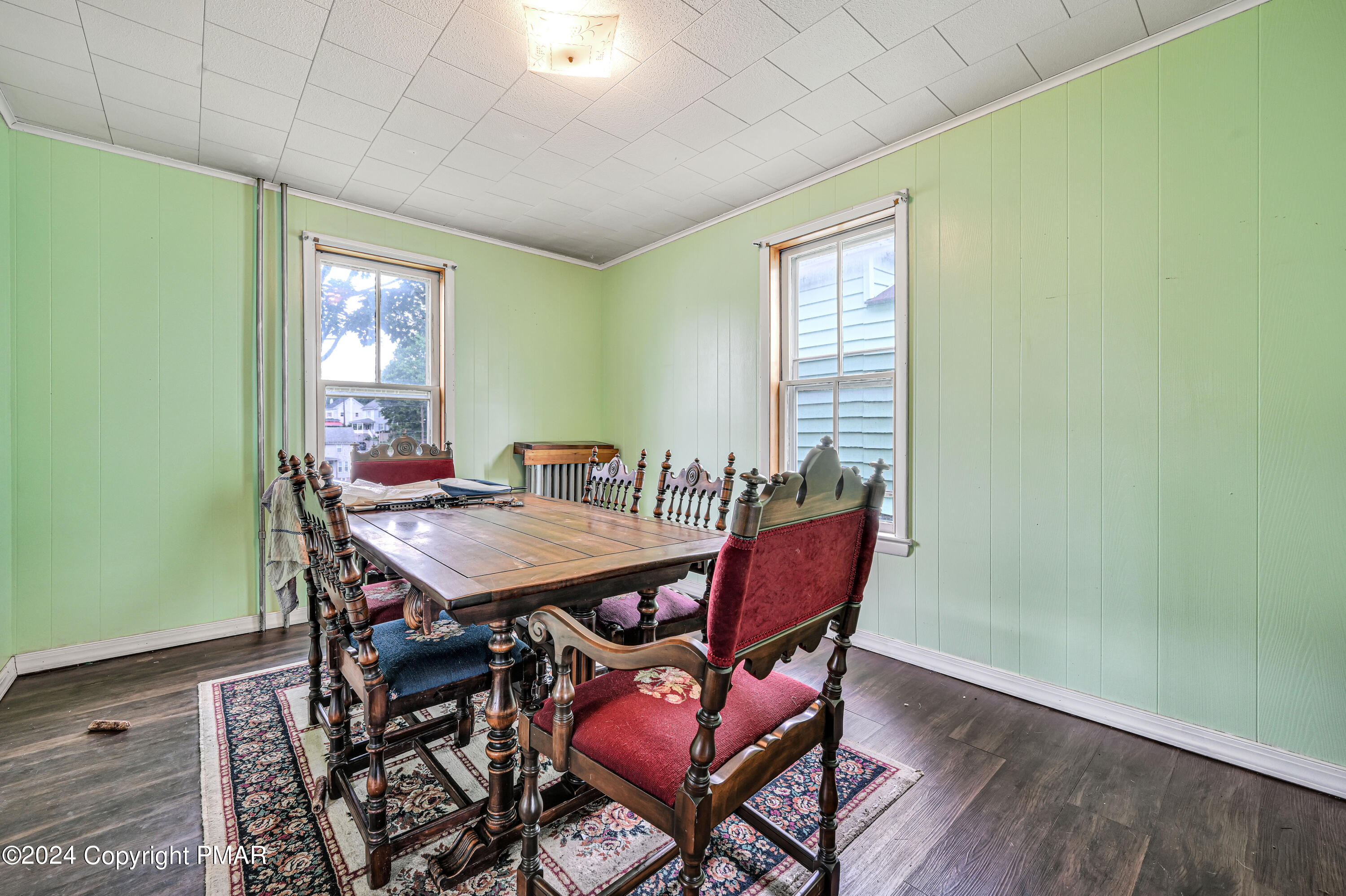 128 North West Street Williamstown, PA 17098 - Photo 12 of 23 a view of a dining room with furniture and wooden floor