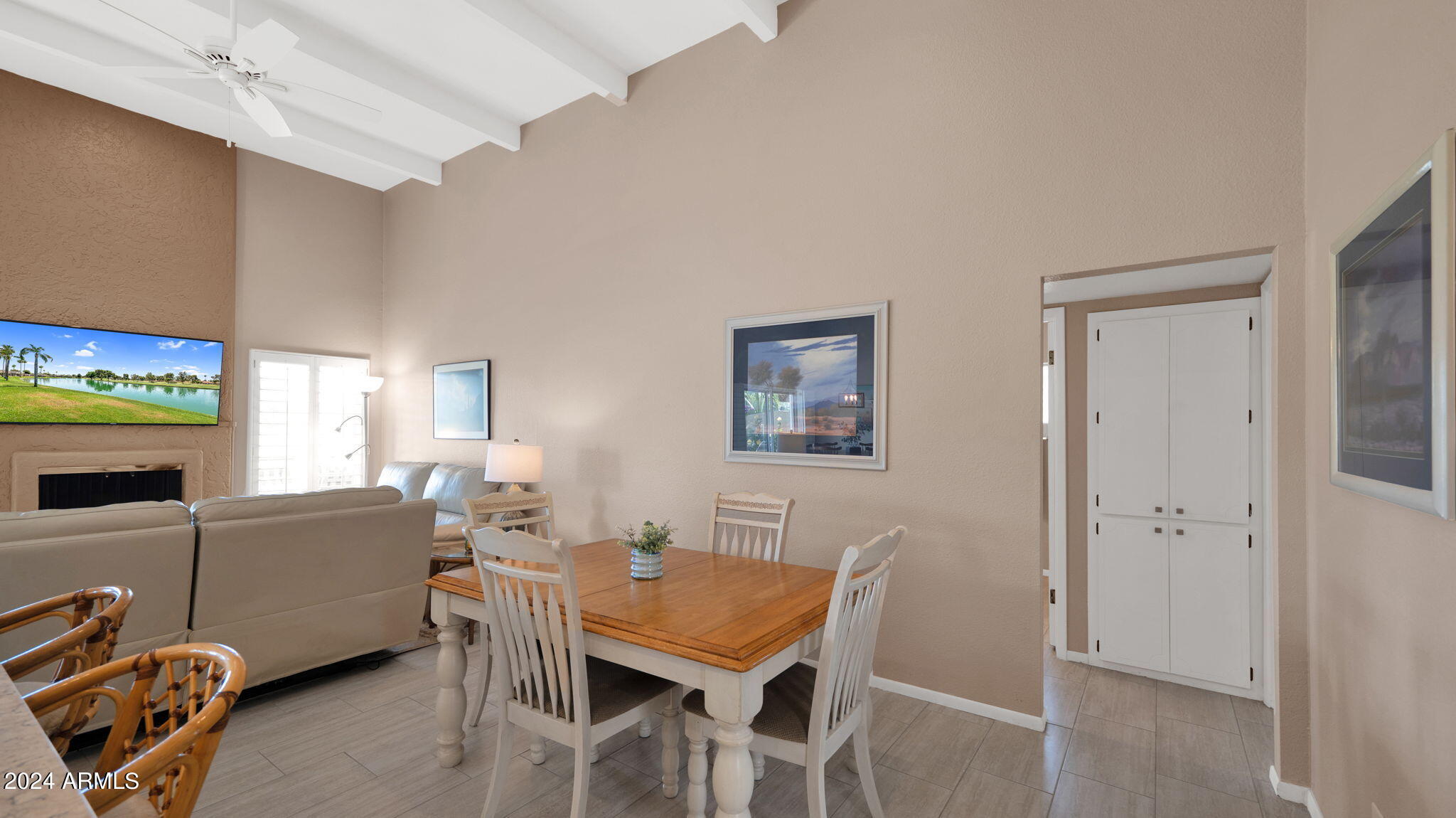 7819 East Vía Rio Scottsdale, AZ 85258 - Photo 19 of 42 a view of a livingroom with furniture and a window