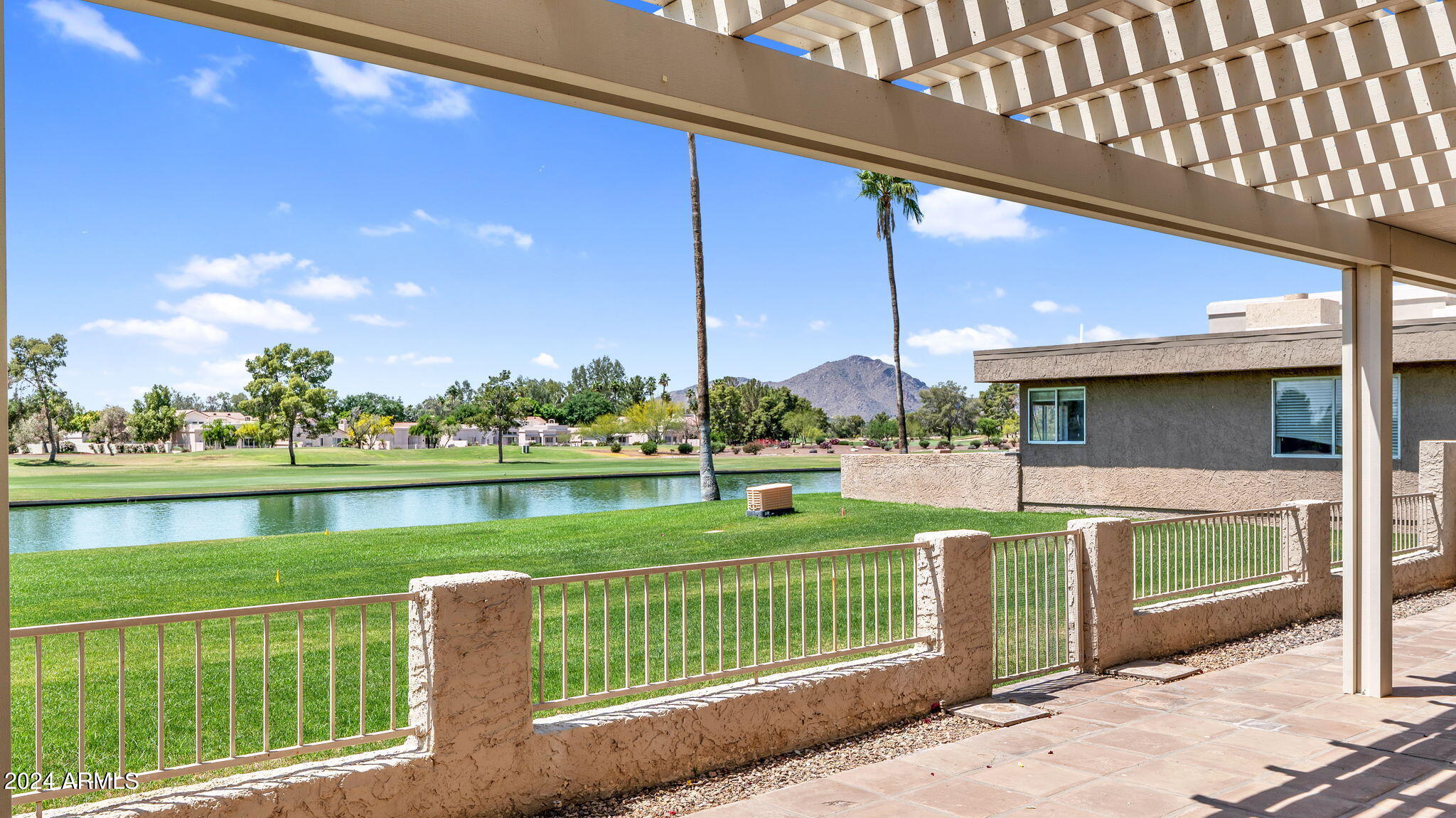 7819 East Vía Rio Scottsdale, AZ 85258 - Photo 36 of 42 a view of a deck with a big yard