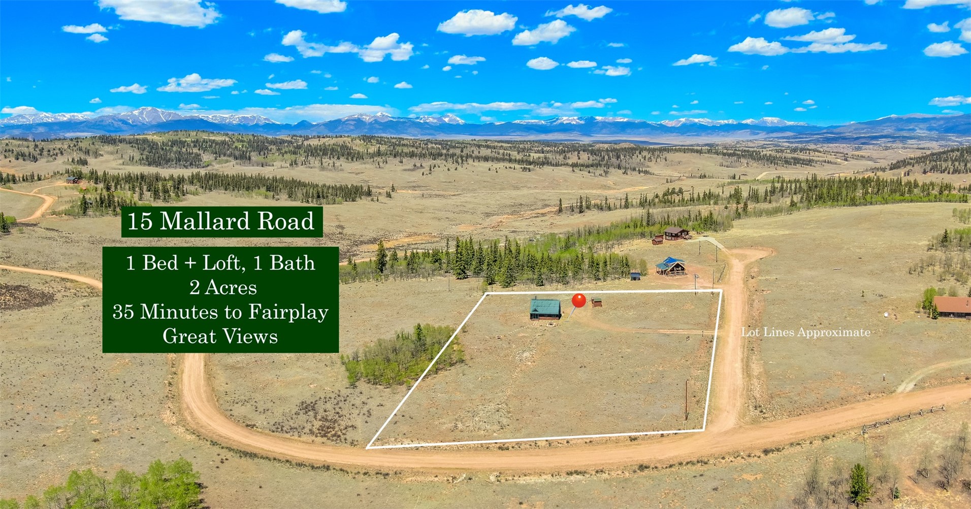 15 Mallard Road Como, CO 80432 - Photo 22 of 49 a view of a swimming pool with a patio