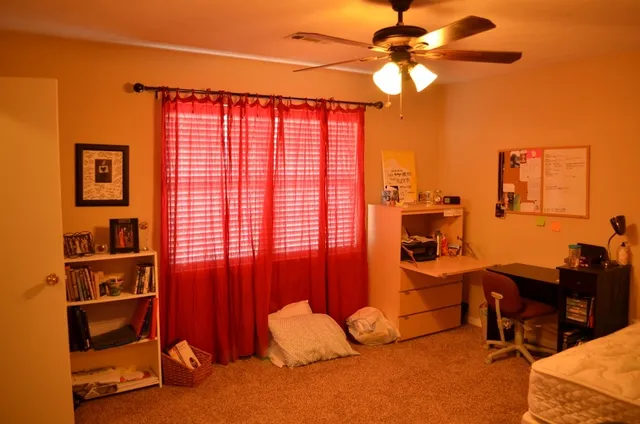 a view of a walk in the balcony