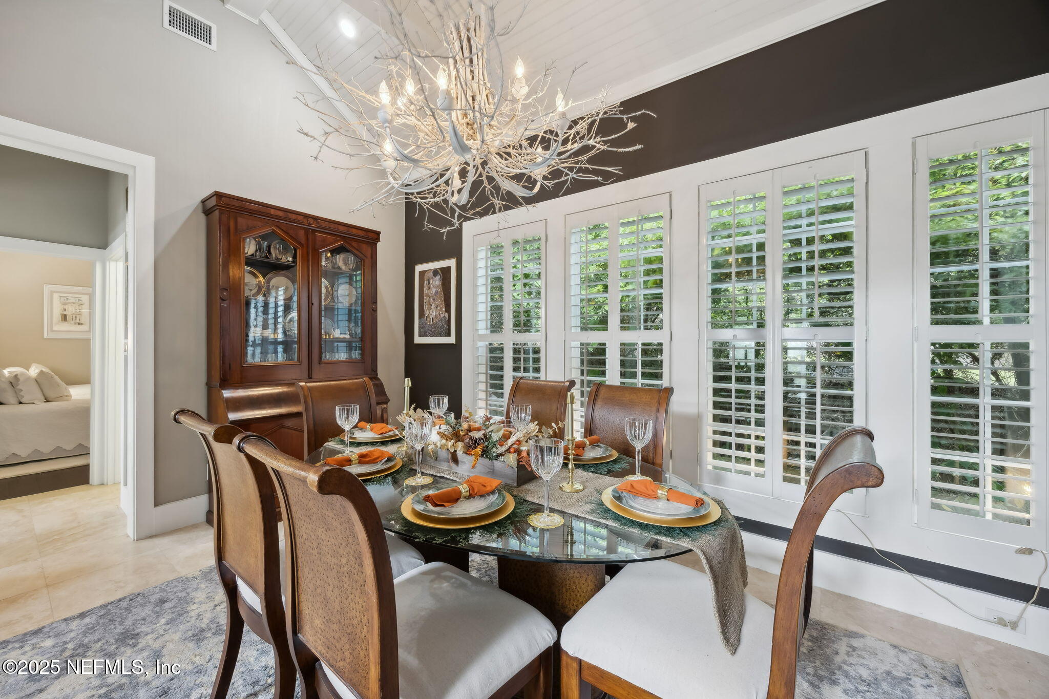 2245 Reed Street Orange Park, FL 32073 - Photo 87 of 107 a view of a dining room with furniture window and outside view