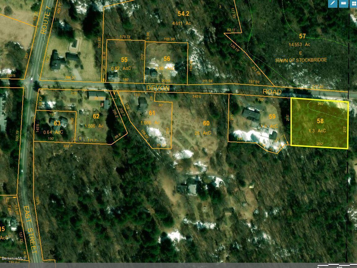 0 Devon Road Stockbridge, MA 01262 - Photo 9 of 10 a view of a lake