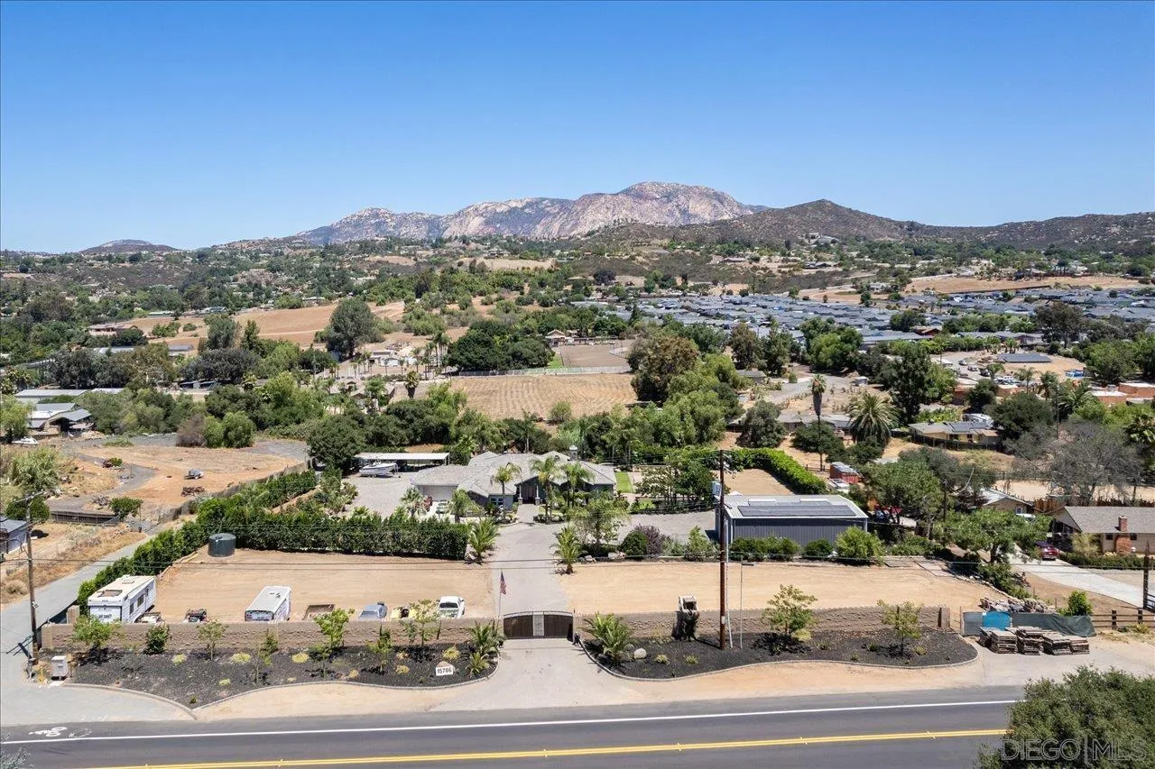15786 Olde Highway 80 El Cajon, CA 92021 - Photo 2 of 75 an aerial view of residential houses with outdoor space