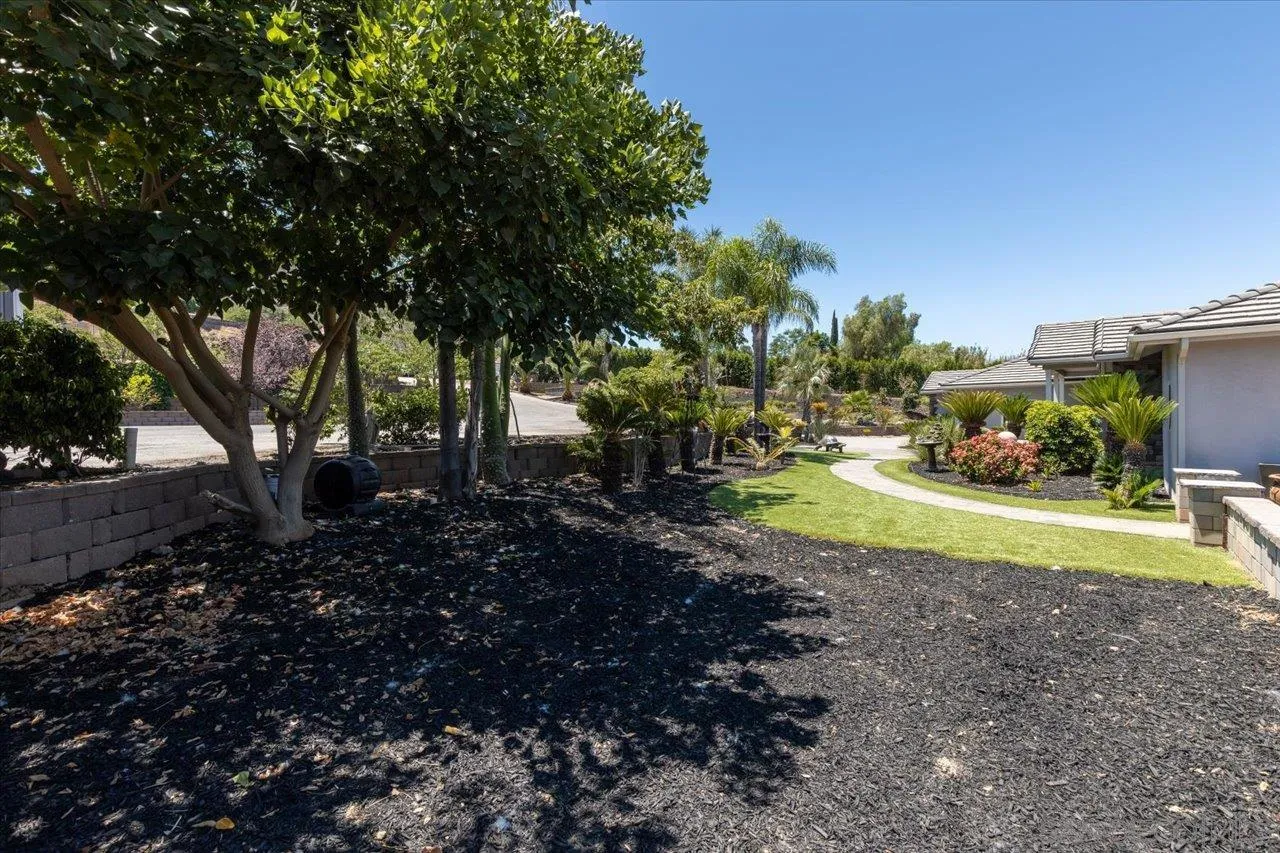15786 Olde Highway 80 El Cajon, CA 92021 - Photo 40 of 75 a view of a backyard with large trees