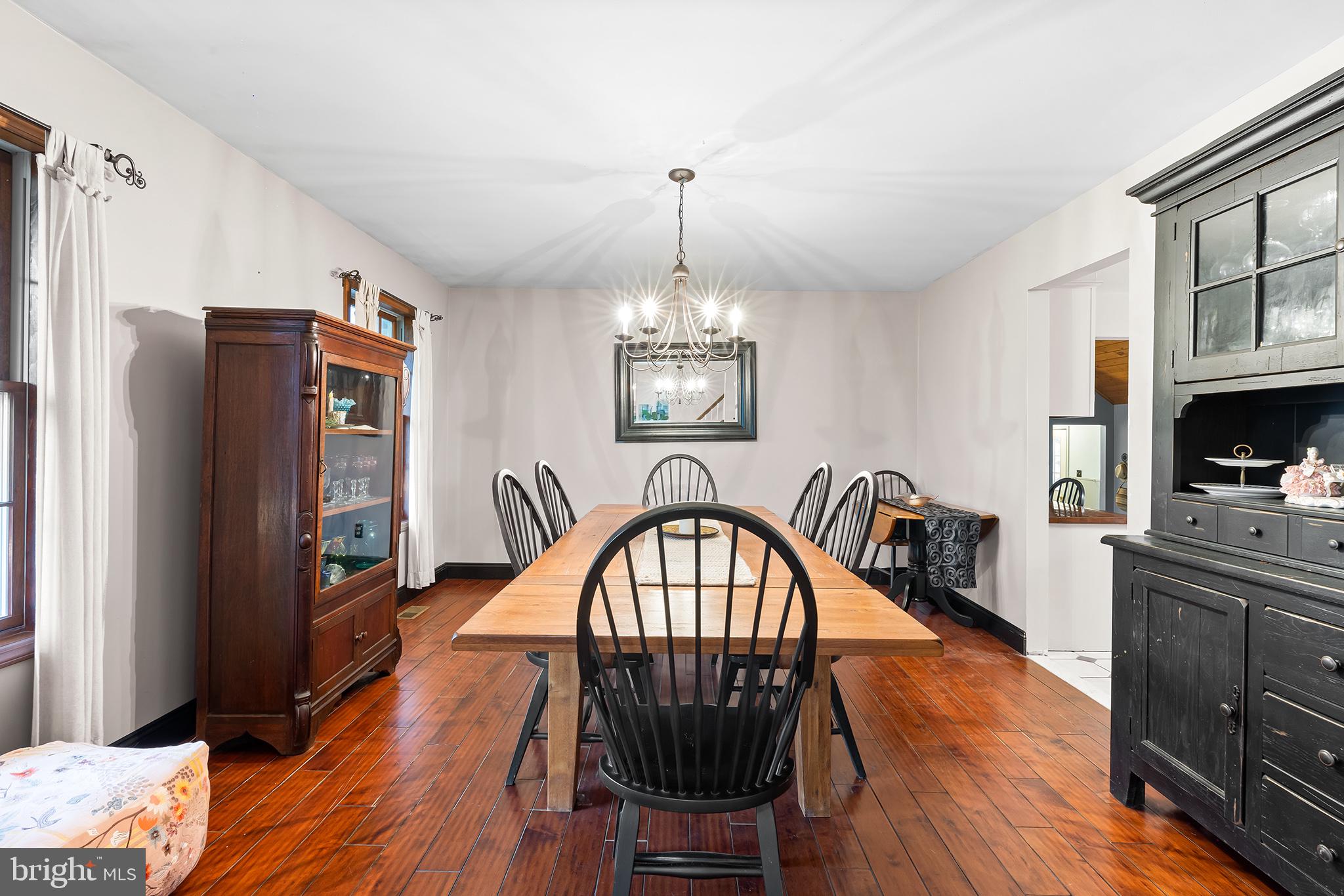 1231 State Road Lincoln University, PA 19352 - Photo 10 of 31 Spacious dining room with beautiful HW flooring